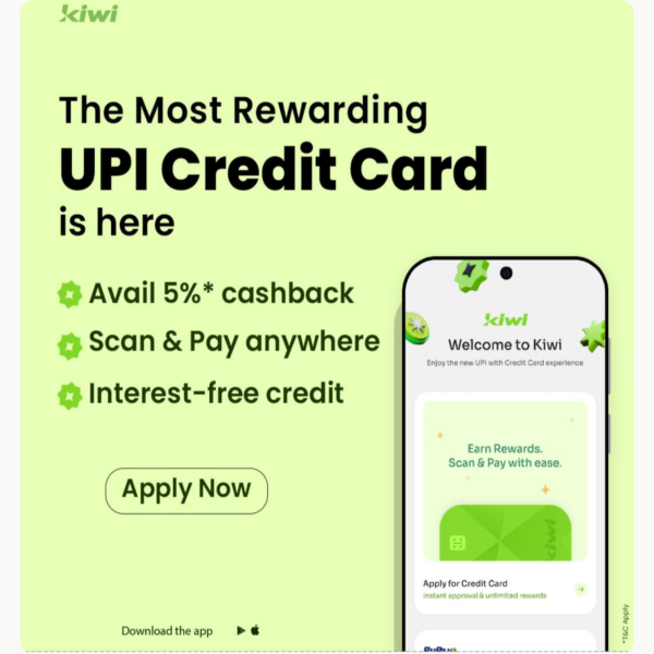 KIWI Rupay Credit Card