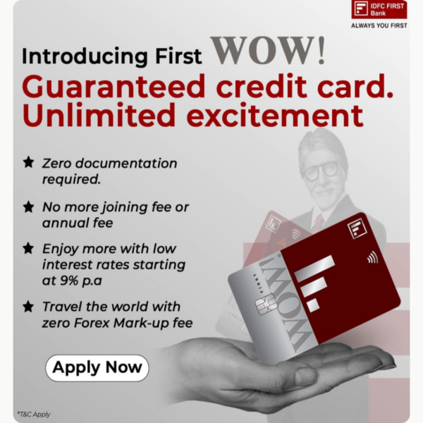 IDFC First Bank Credit Card