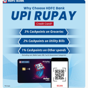 HDFC UPI RUPAY Credit Card