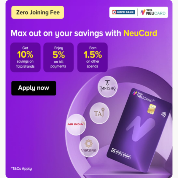 HDFC TATA NEO Credit Card