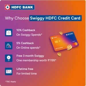 Swiggy HDFC Credit Card