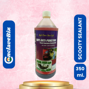capl tyre sealant – 350 ml | instant puncture repair for Scooty tubeless tyres